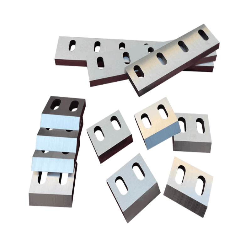 Plastic shredder blades