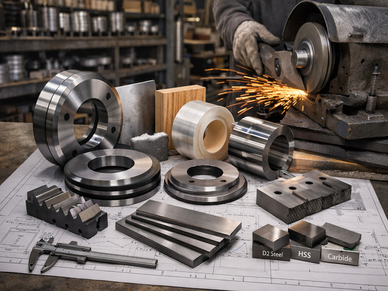 كيفية اختيار الشفرات الصناعية المناسبة لمختلف المواد