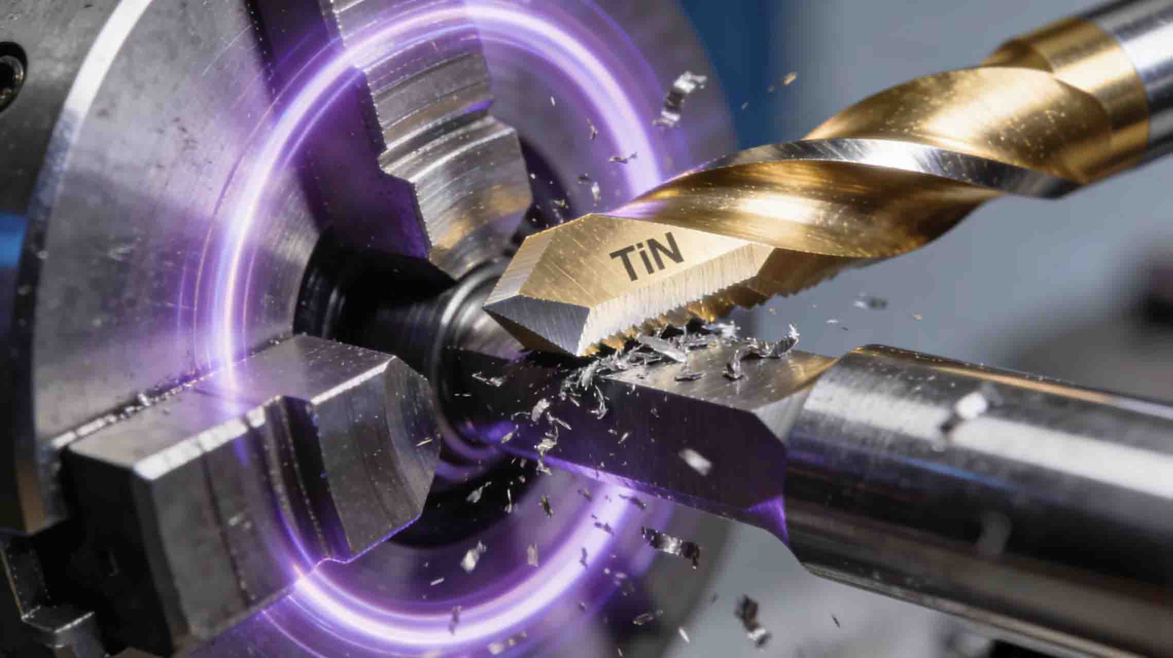 تأثير تحسين طلاءات PVD/TiN على قطع المعادن