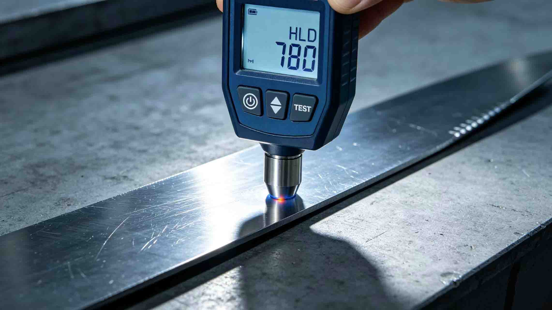 Hardness inspection image Hardness inspection image
