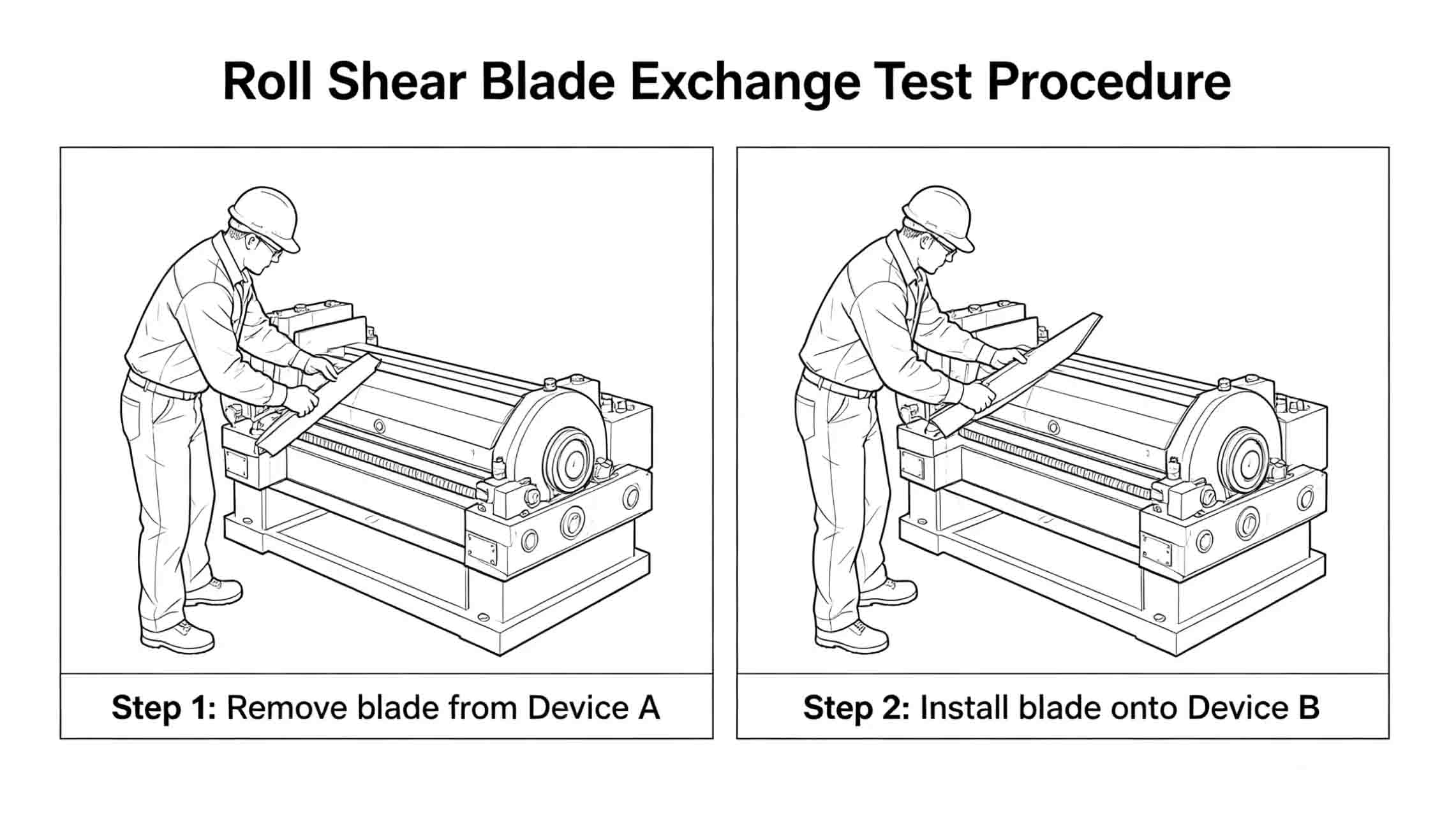 Exchange test diagram