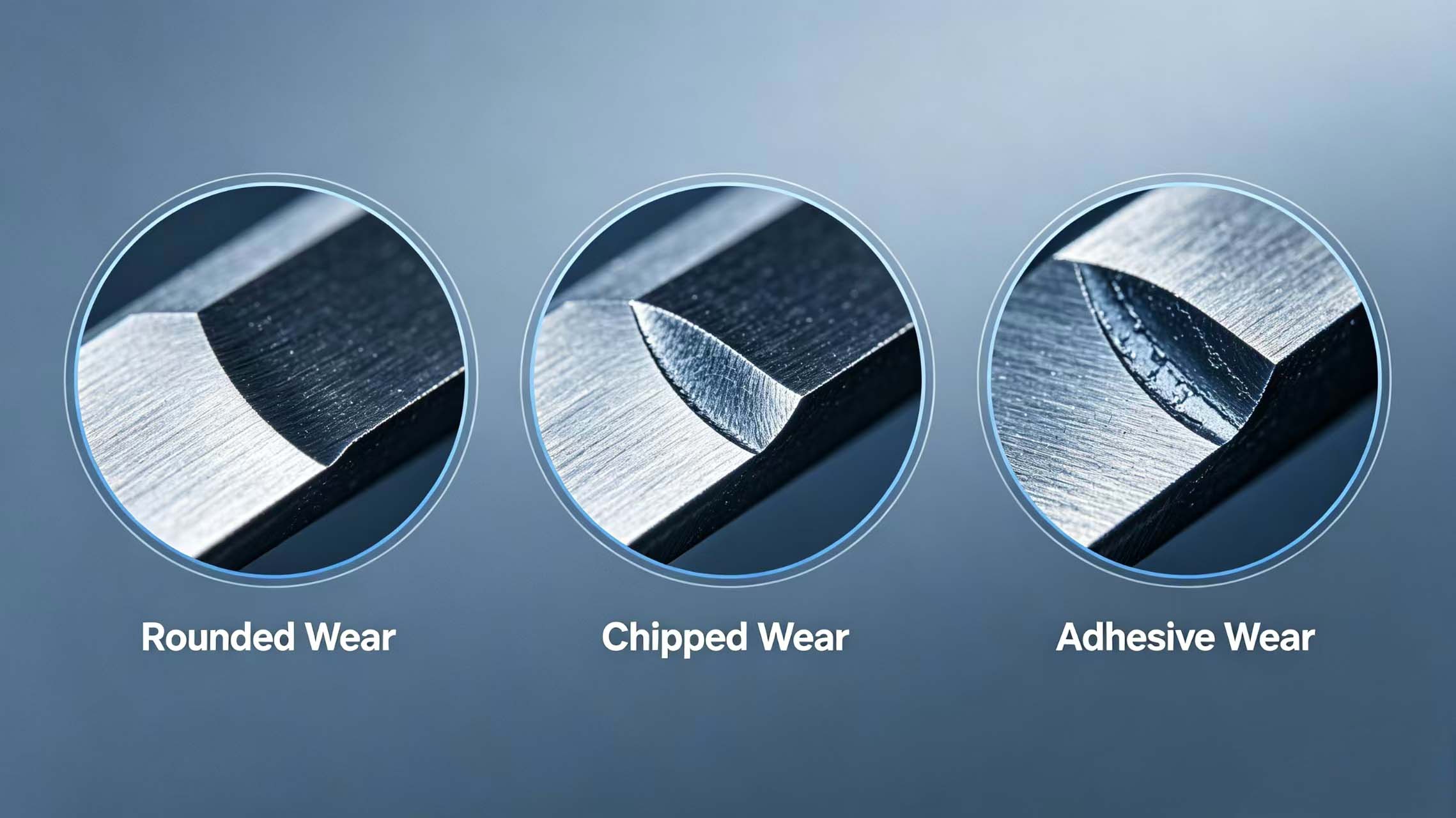 Wear morphology comparison image
