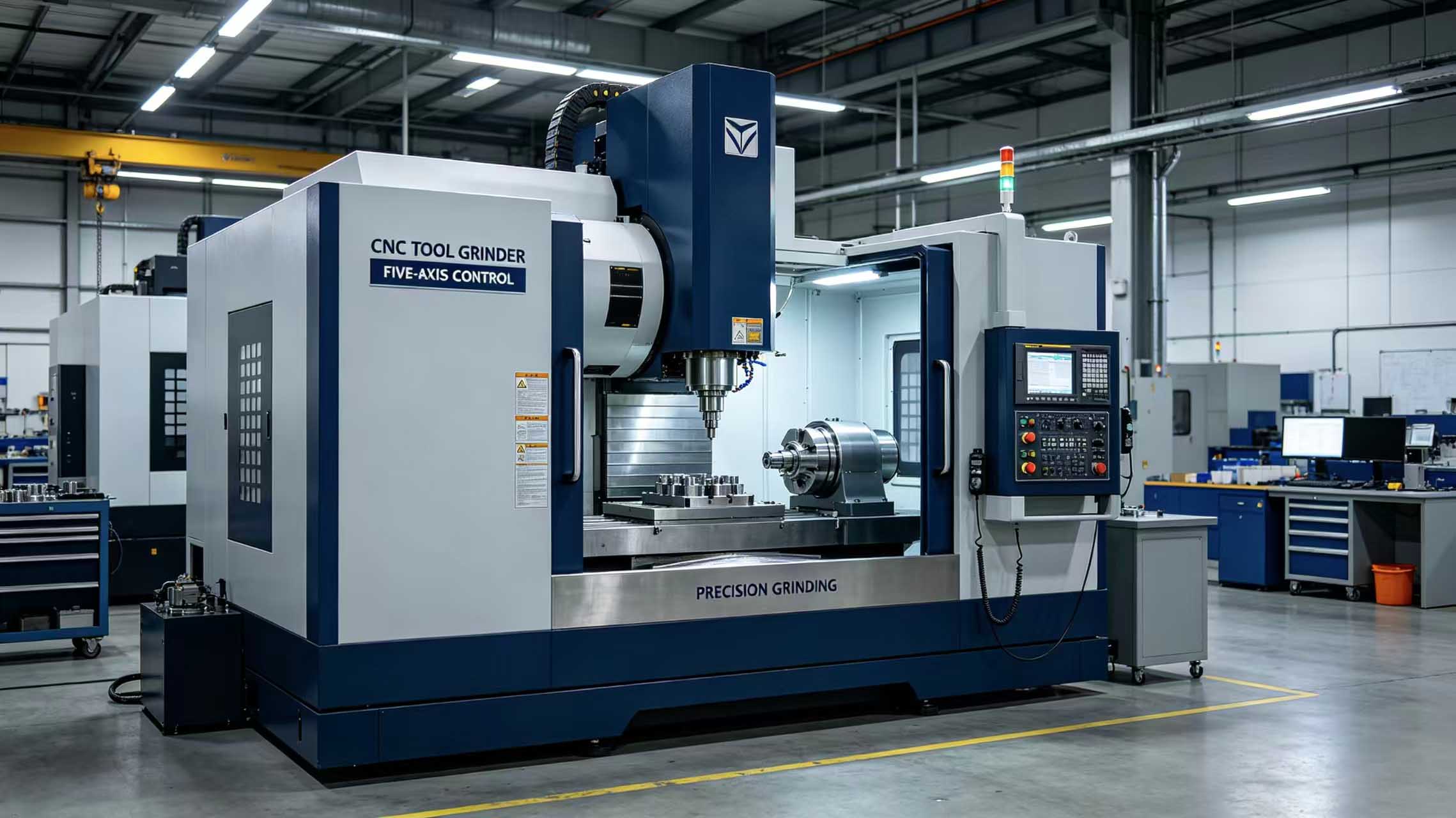 شركة مينغ باي لتكنولوجيا أدوات الآلات تقدم آلة طحن أدوات CNC خماسية المحاور عالمية المستوى، ترتقي بتصنيع الشفرات المخصصة عالية الجودة إلى آفاق جديدة